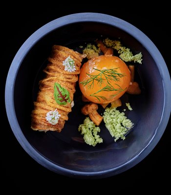 Kulajda Houby / Brambory / Kopr / Vejce - Zážitková restaurace v Praze